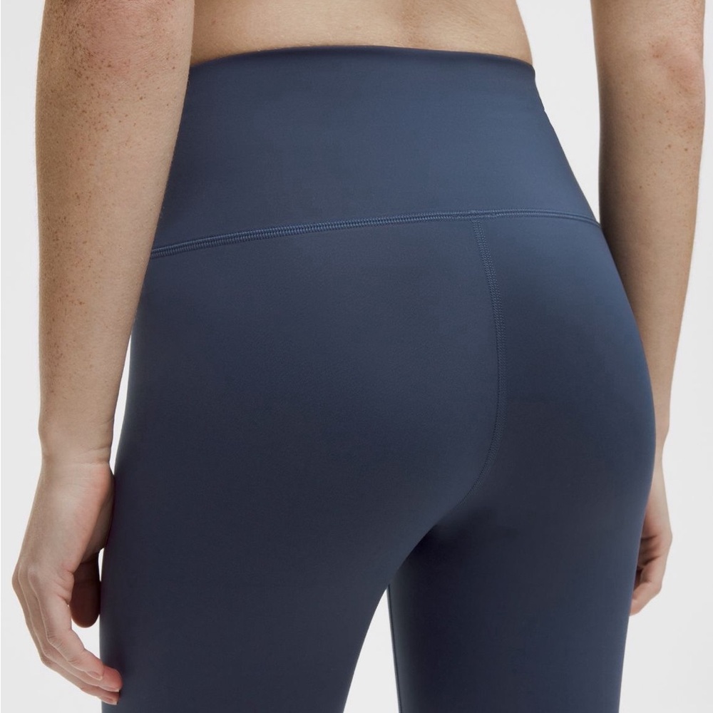 6-34 NWT Size 4 Lululemon Wunder Train High-Rise Crop 15" CLBL（club blur）